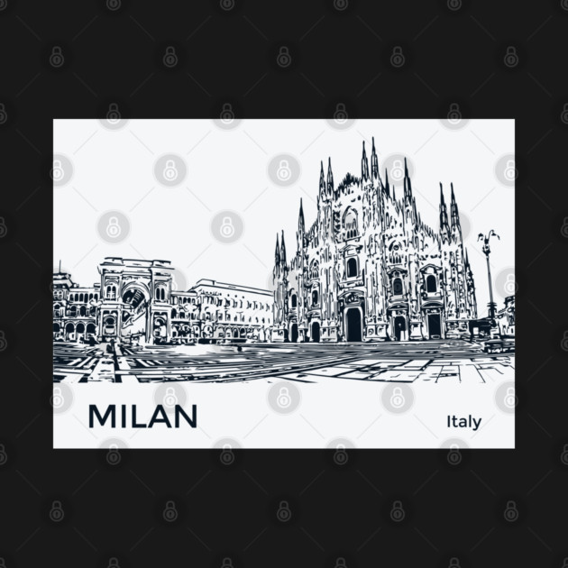 Milan Italy by Lakeric