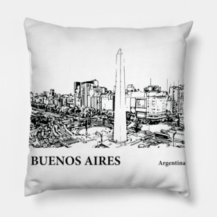 Buenos Aires Argentina Pillow
