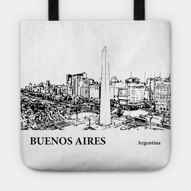 Buenos Aires Argentina Tote by Lakeric