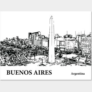 Buenos Aires Argentina Posters and Art
