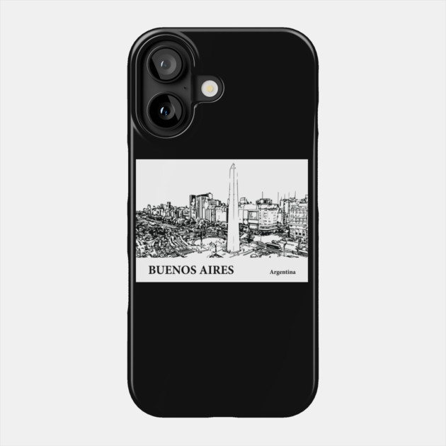 Buenos Aires Argentina Phone Case by Lakeric