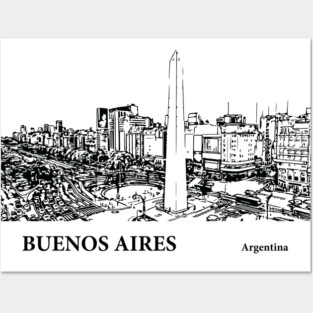 Buenos Aires Argentina Posters and Art