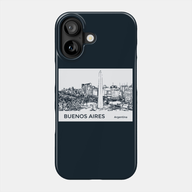 Buenos Aires Argentina Phone Case by Lakeric