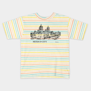Mexico City Mexico Kids T-Shirt