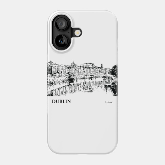 Dublin Ireland Phone Case by Lakeric