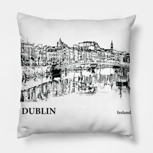 Dublin Ireland Pillow