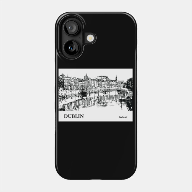 Dublin Ireland Phone Case by Lakeric