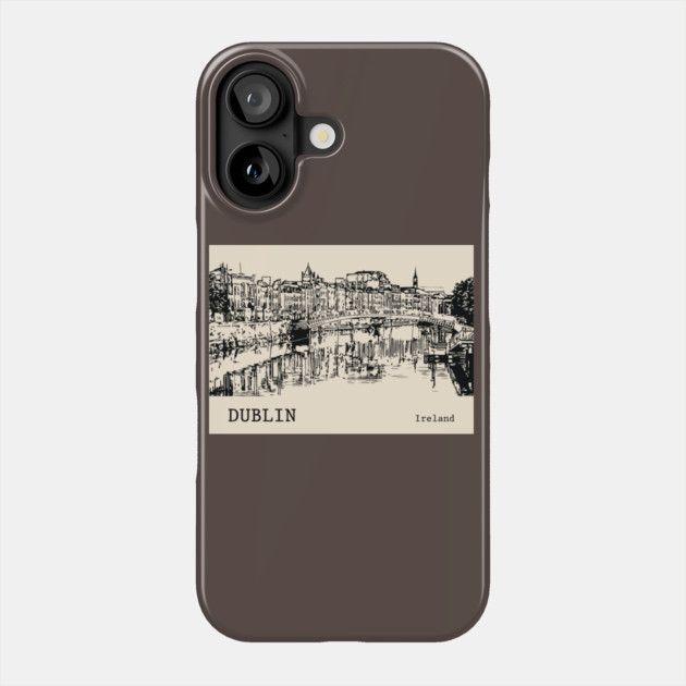 Dublin Ireland Phone Case by Lakeric