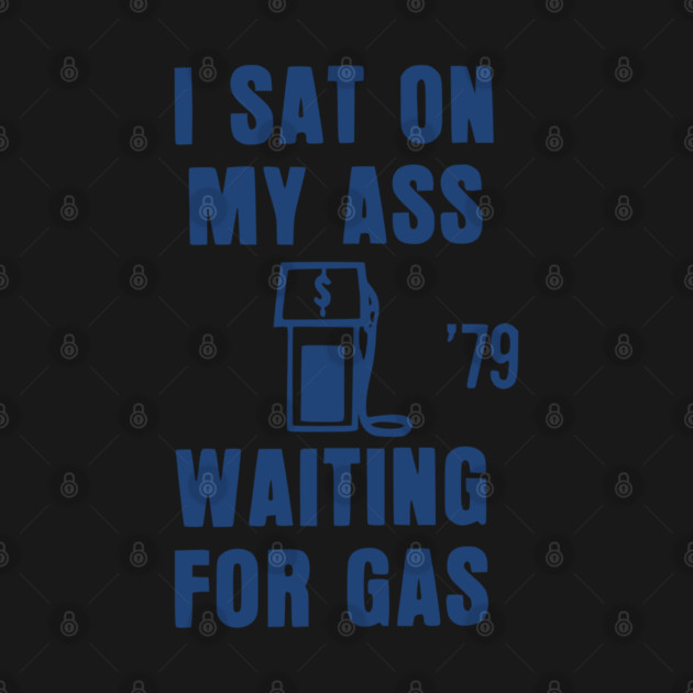 70s Gas Shortage Energy Crisis Button by Yesteeyear