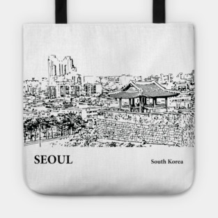 Seoul South Korea Tote