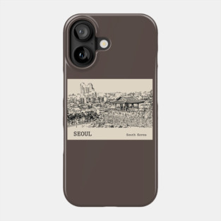 Seoul South Korea Phone Case