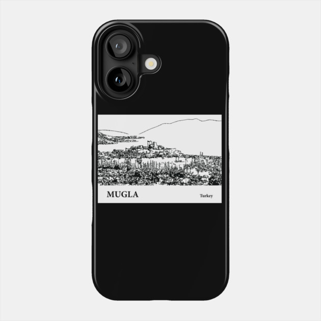 Mugla Turkey Phone Case by Lakeric