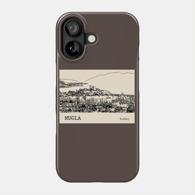 Mugla Turkey Phone Case by Lakeric