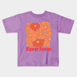 Flower Power Kids T-Shirt