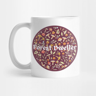 Forest Dweller Painterly Mug