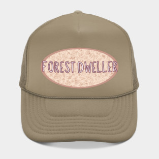 Forest Dweller Line Drawing Hat