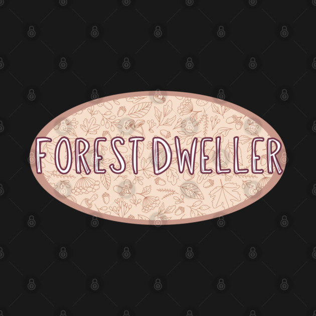 Forest Dweller Line Drawing by Four Season Foraging