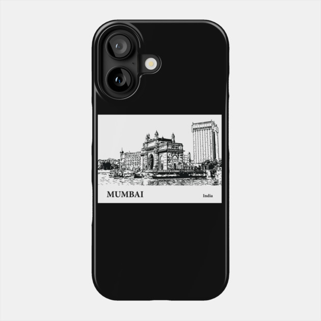 Mumbai India Phone Case by Lakeric