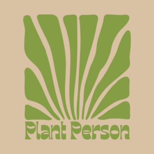 Plant Person Abstract Art T-Shirt