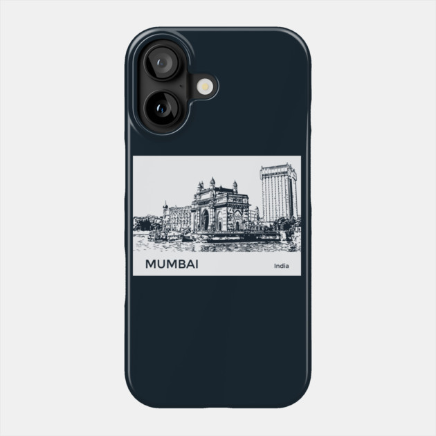 Mumbai India Phone Case by Lakeric