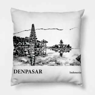 Denpasar Indonesia Pillow