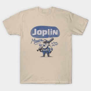 Defunct Joplin Miners Baseball Team Missouri T-Shirt