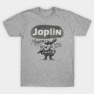 Defunct Joplin Miners Baseball Team T-Shirt