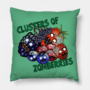 Clusters of Zomberries Pillow