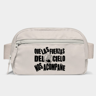 "LAS FUERZAS DEL CIELO" Javier Milei LEON Black And White Bag