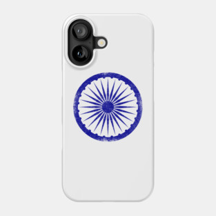 Ashoka Chakra India Flag Vintage Phone Case