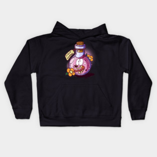 Courage The Cowardly Dog - Liquid Courage Kids Hoodie