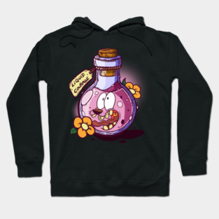 Courage The Cowardly Dog - Liquid Courage Hoodie