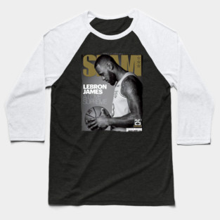 LBJ 23 SLAM Baseball T-Shirt