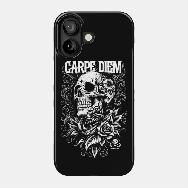 CARPE DIEM Phone Case by artslaves