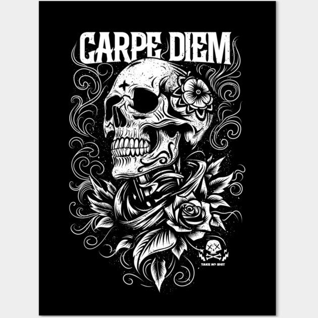 CARPE DIEM Wall Art by artslaves