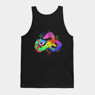 Autism Acceptance Dragon Tank Top