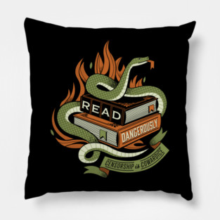 Read Dangerously Pillow