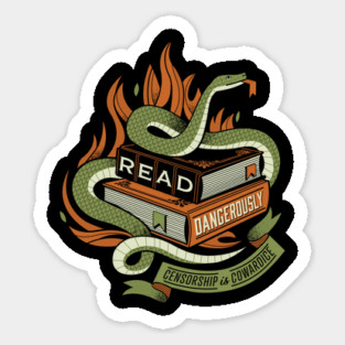Read Dangerously Sticker