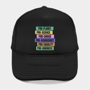 Pro-Planet, Pro-Democracy, Voting Rights Hat