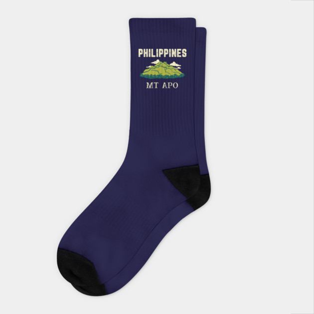 Filipino Pinoy Pride Philippines Socks by QuirkyQuest Creations