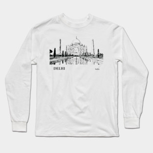 Delhi India Long Sleeve T-Shirt