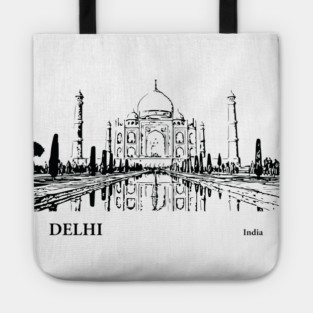 Delhi India Tote