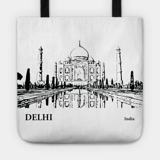 Delhi India Tote by Lakeric