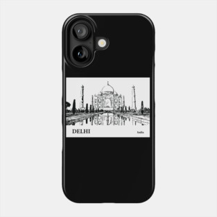 Delhi India Phone Case
