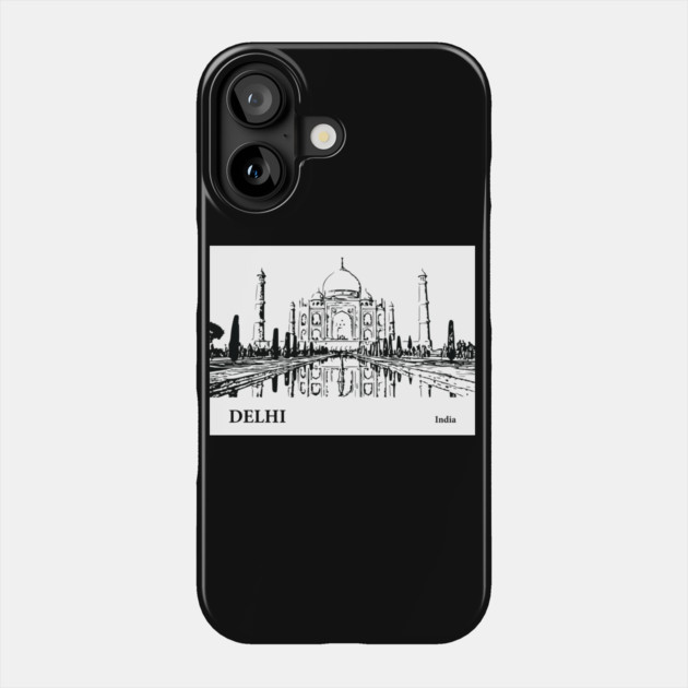 Delhi India Phone Case by Lakeric