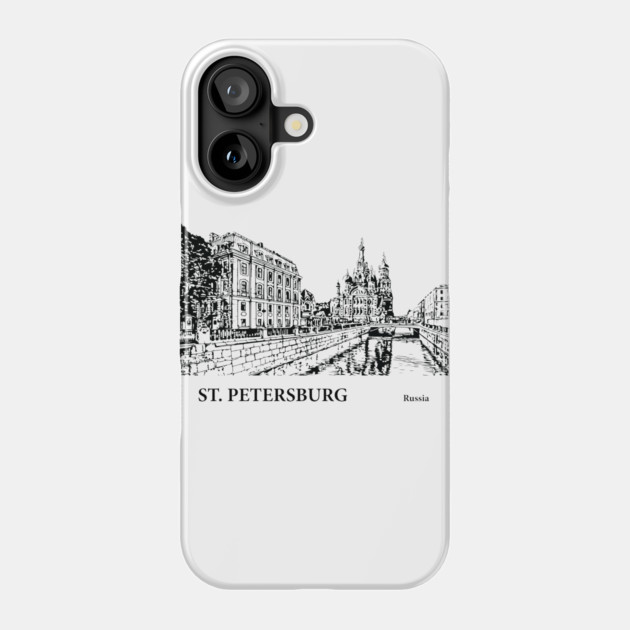 Saint Petersburg - Russia Phone Case by Lakeric