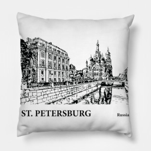 Saint Petersburg - Russia Pillow