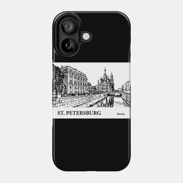 Saint Petersburg Phone Case by Lakeric