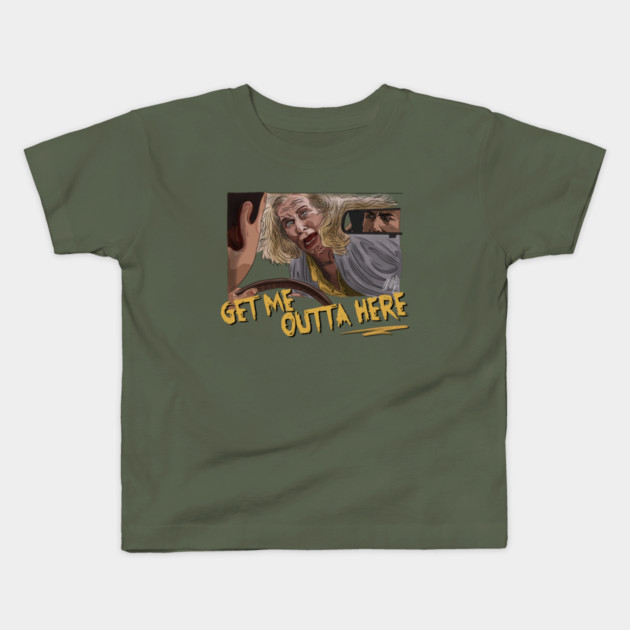 Happy Gilmore: Get Me Outta Here Kids T-Shirt by 51Deesigns