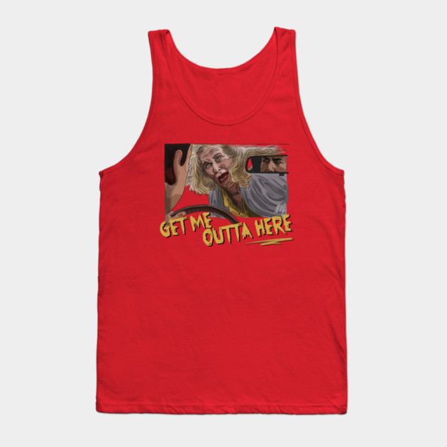 Happy Gilmore: Get Me Outta Here Tank Top by 51Deesigns